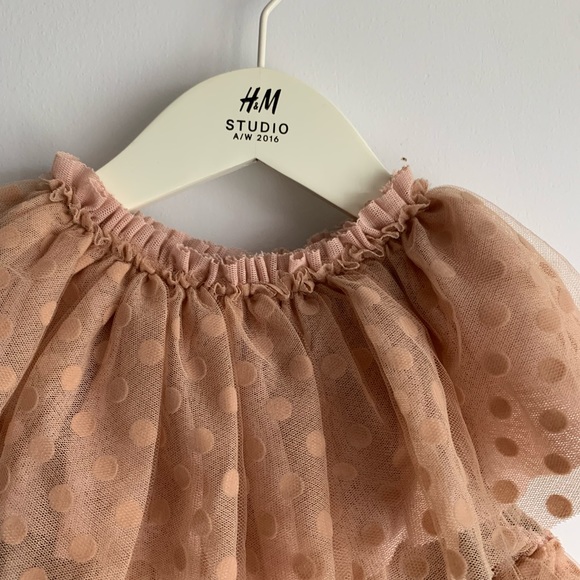 H&M STUDIO GIRLS LAYERED TULLE DRESS - Picture 4 of 5